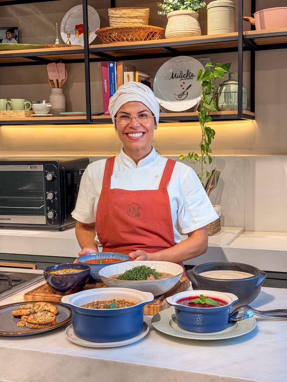 Michelle Pires - Fundadora da Cozinha Escola Miúcha